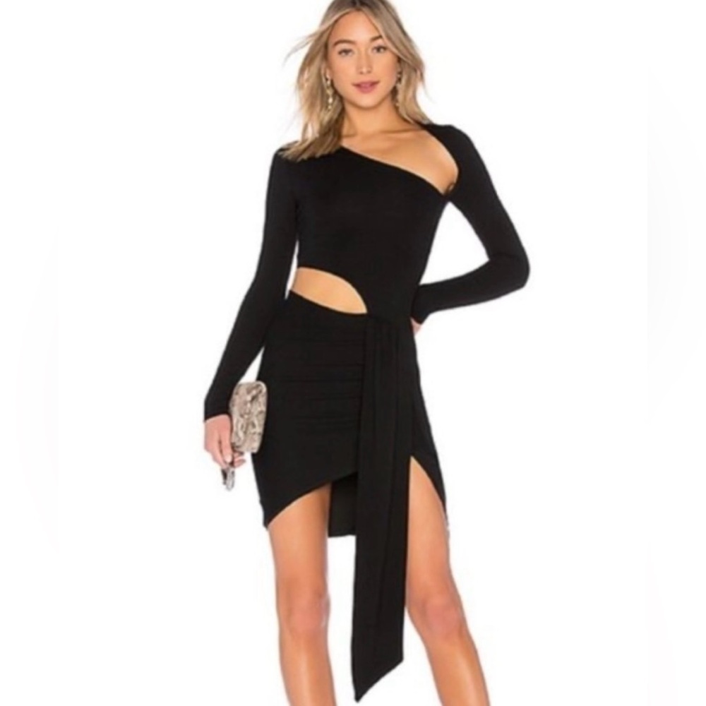 NBD Venus Mini Dress in Black NWT‎ Size Small